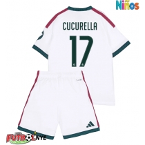 Camiseta Real Madrid Marc Cucurella #17 Primera Equipación para niños 2026-27 manga corta (+ pantalones cortos)